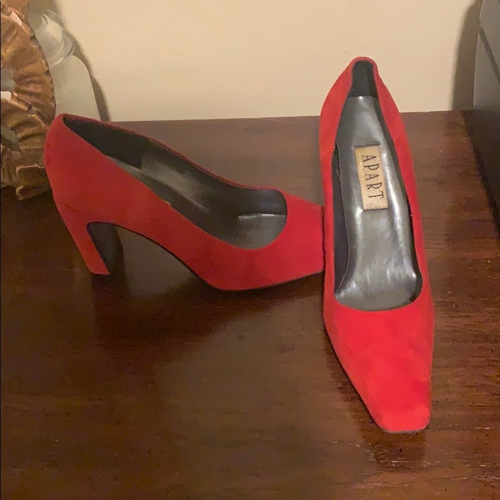 Red heels!